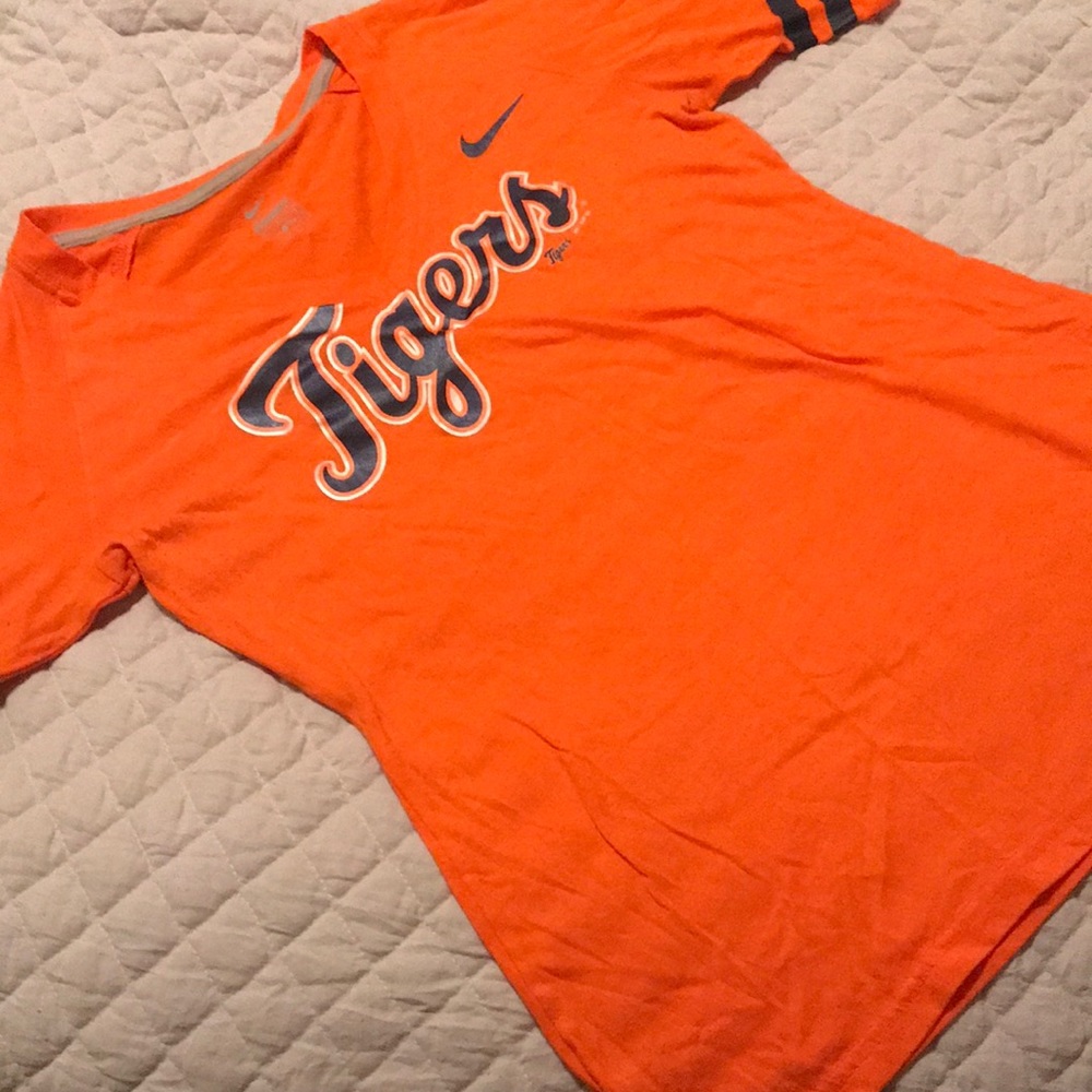🏷SALE Nike Detroit Tigers Tee 3/4 length sleeve